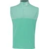FootJoy Tour Logo Heather Yoke Half-Zip Outerwear Vest Golf Apparel