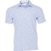 Under Armour ISO-CHILL Clover Shirt Polo Short Sleeve Golf Apparel