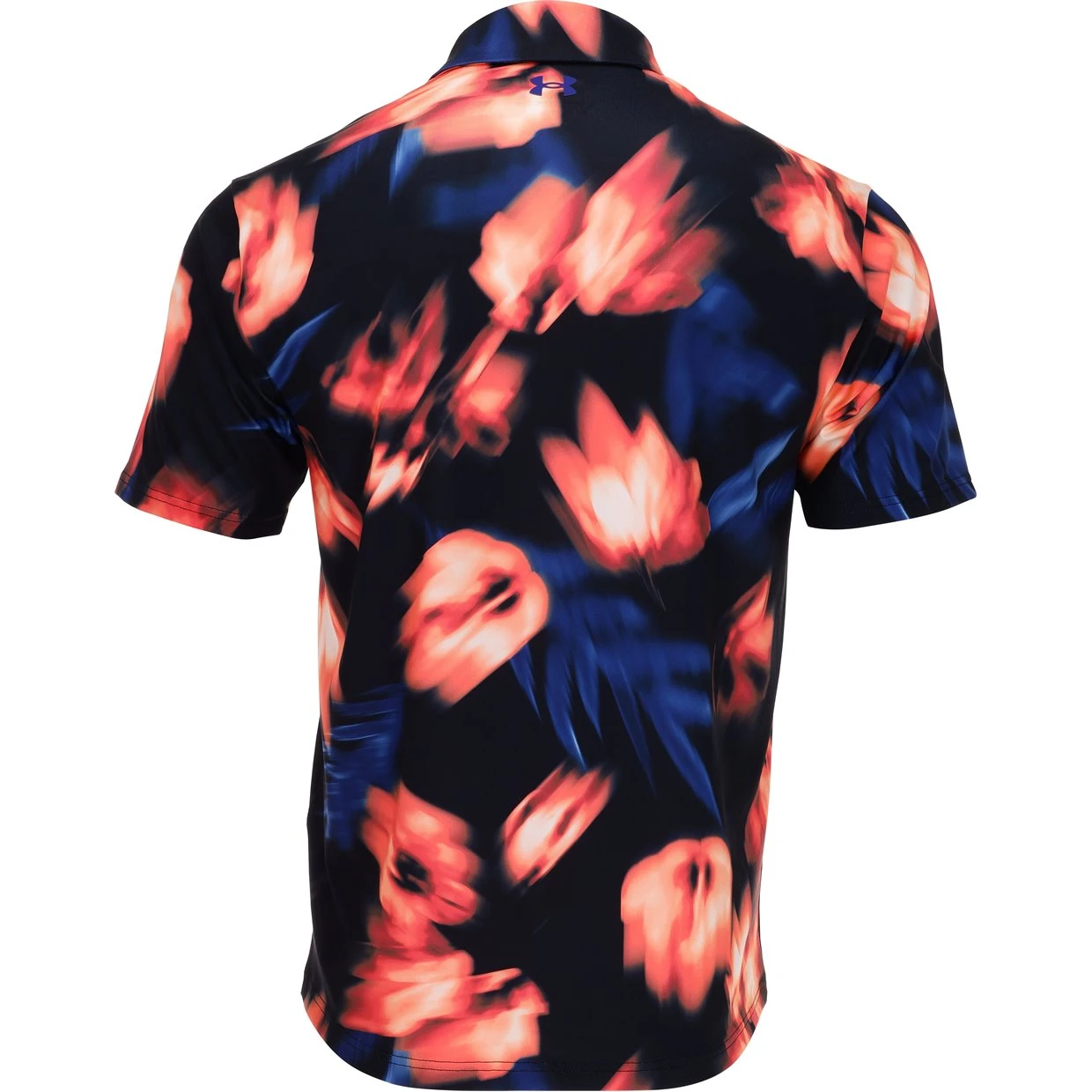 Under Armour Playoff 2.0 Crocus Blur Floral Shirt Polo Short Sleeve Golf Apparel - Image 2