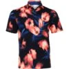 Under Armour Playoff 2.0 Crocus Blur Floral Shirt Polo Short Sleeve Golf Apparel