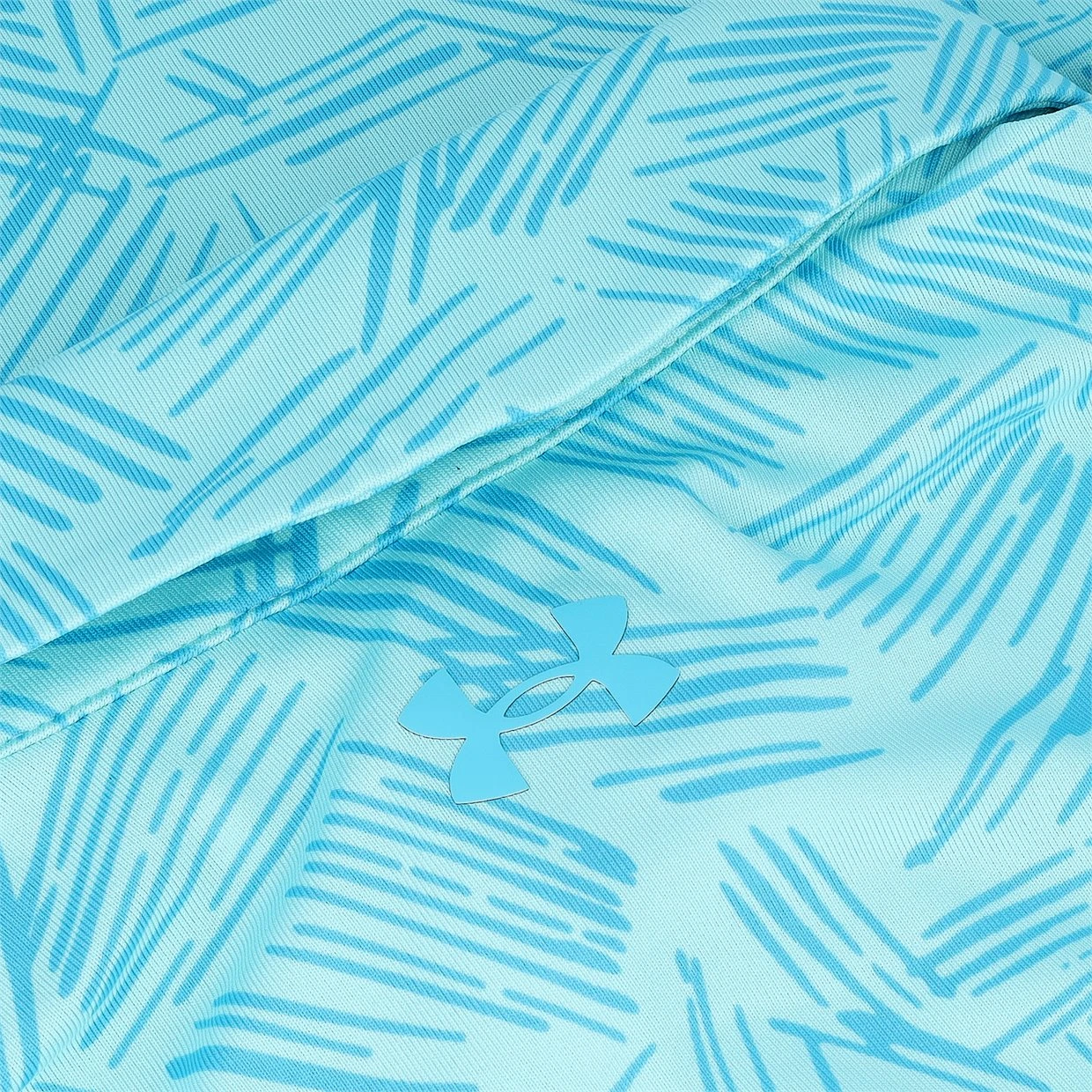 Under Armour Playoff 3.0 Palm Sketch Print Shirt Polo Short Sleeve Golf Apparel - Image 4